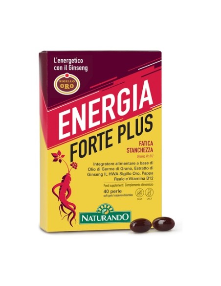 Energia forte plus 40 perlas Naturando