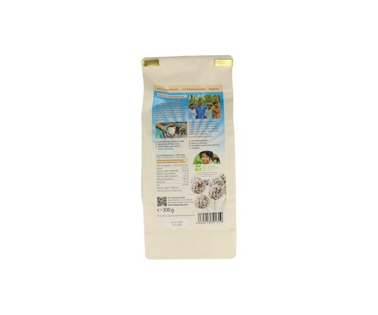 Coco Rallado Bio 300 g Dr. Goerg