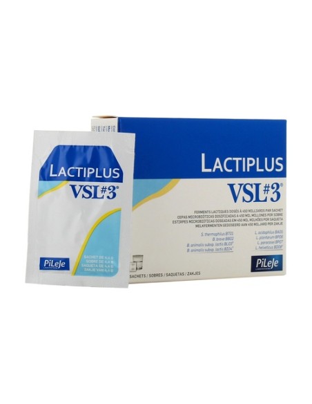 Lactiplus VSL3 cepas microbióticas 10 sobres de 4.4g Pileje