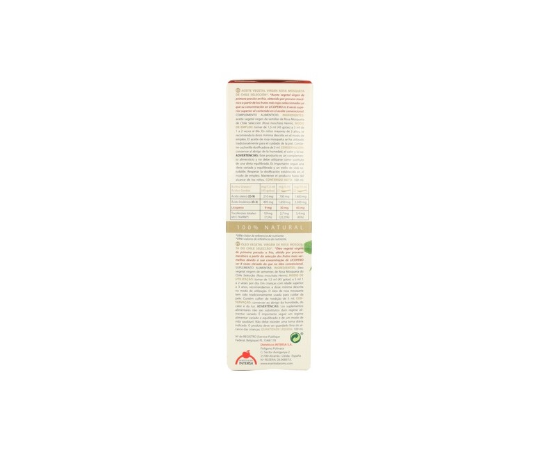 Lycorose (Rosa Mosqueta Selección) 100 ml de aceite Esential Aroms