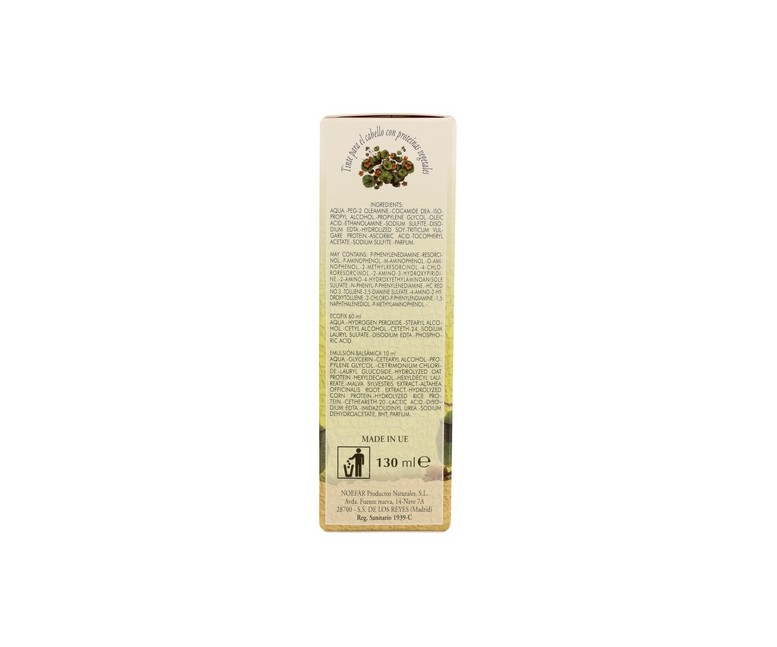 Rubio Claro Dorado Tinte para Cabello (8D) 130 ml Ecotint