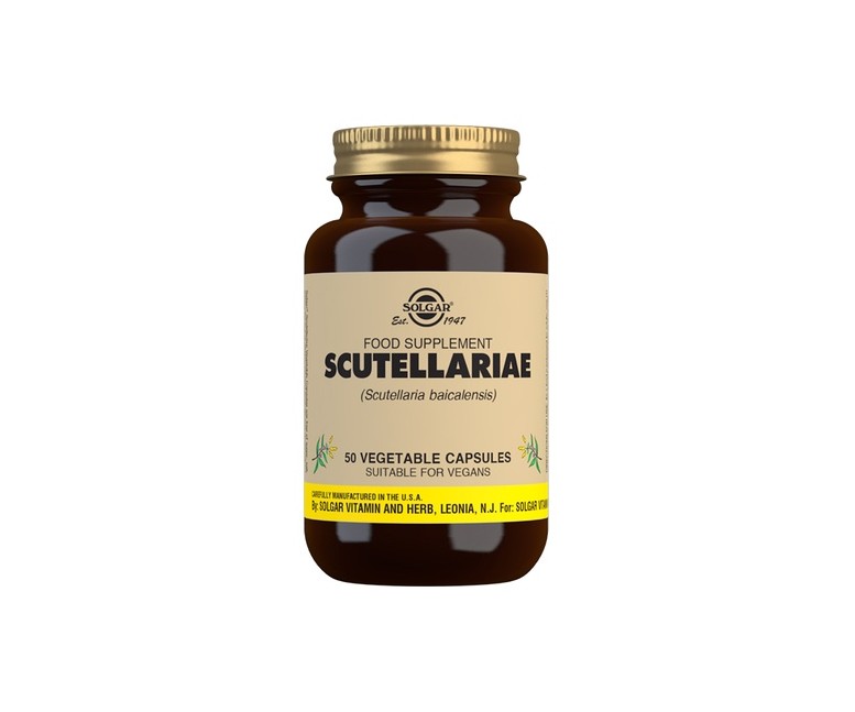 Escutelaria (Scutellaria baicalensis) 50 cápsulas vegetales Solgar