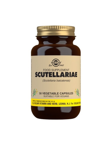 Escutelaria (Scutellaria baicalensis) 50 cápsulas vegetales Solgar