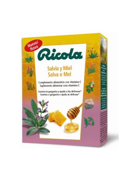 Ricola Defensas Salvia y Miel 50 g Ricola