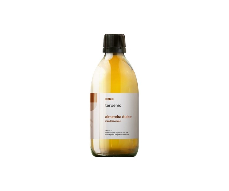 Aceite vegetal almendra dulce virgen 250 ml de aceite Terpenic