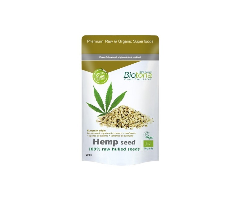 Semillas de Cáñamo Bio 300 g Biotona