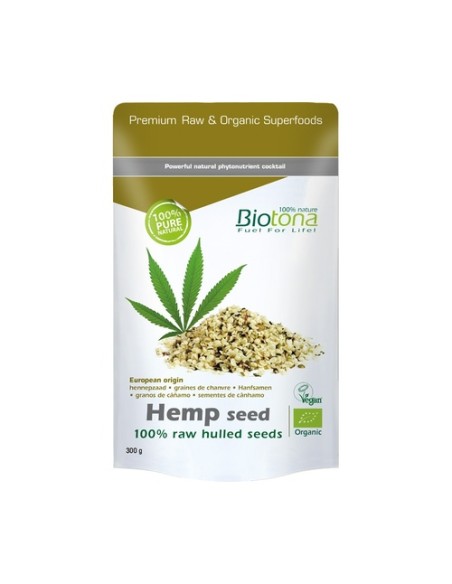 Semillas de Cáñamo Bio 300 g Biotona