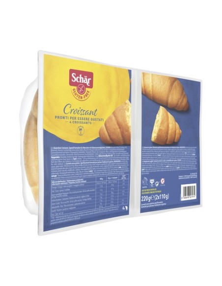 Croissant 4 unidades de 55g Schär