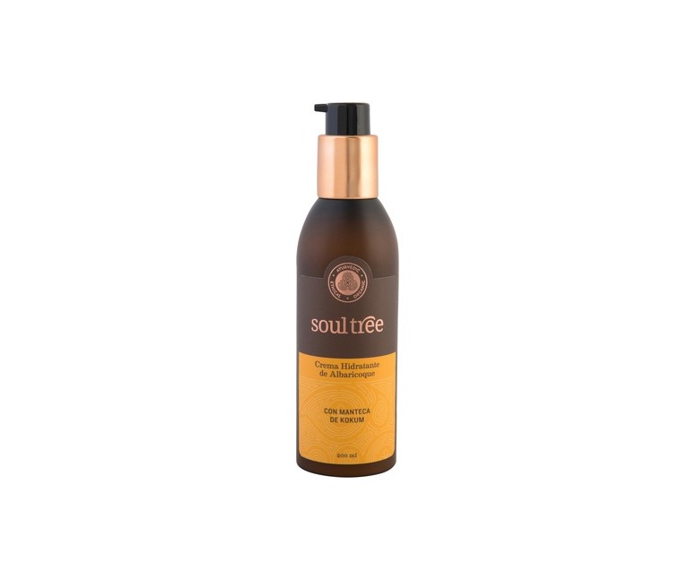 Crema Hidratante de Albaricoque 200 ml Soultree