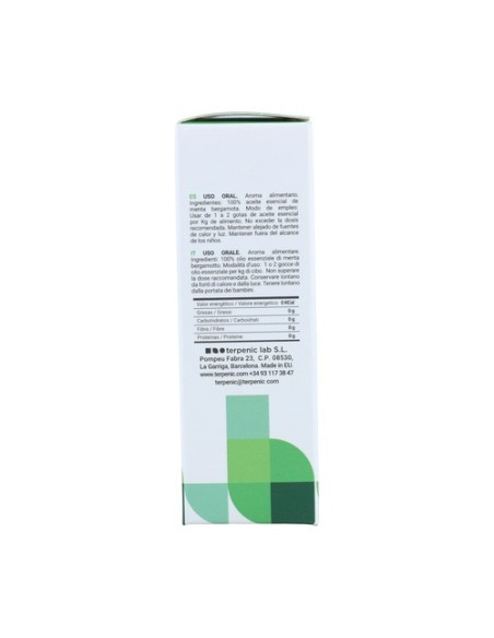 Aceite Esencial Menta Bergamota 10 ml Terpenic