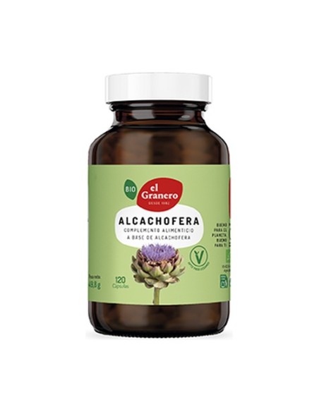 Alcachofera bio 120 cápsulas El Granero Integral