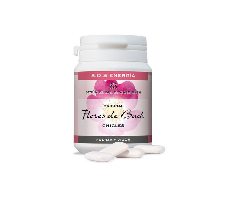 Chicle Flores De Bach Energia 40 unidades Lemon Pharma