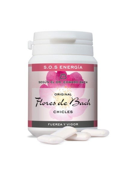 Chicle Flores De Bach Energia 40 unidades Lemon Pharma