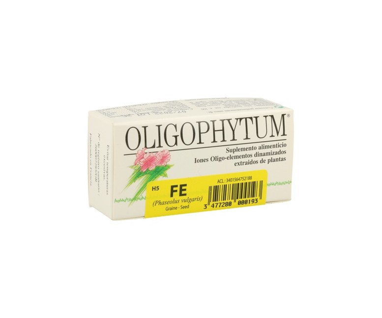 Oligophytum Hierro (H5 FE) 100 comprimidos sublinguales Holistica