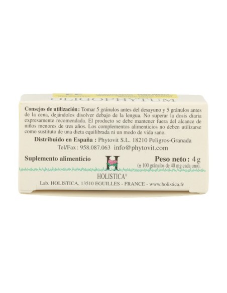 Oligophytum Hierro (H5 FE) 100 comprimidos sublinguales Holistica