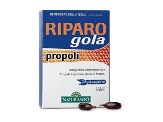 Riparo gola ampollas própolis
