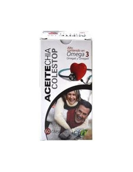 Aceite chía Colestop 60 perlas Cfn