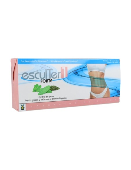 Esculter 1 forte 40 comprimidos + 20 viales Tegor