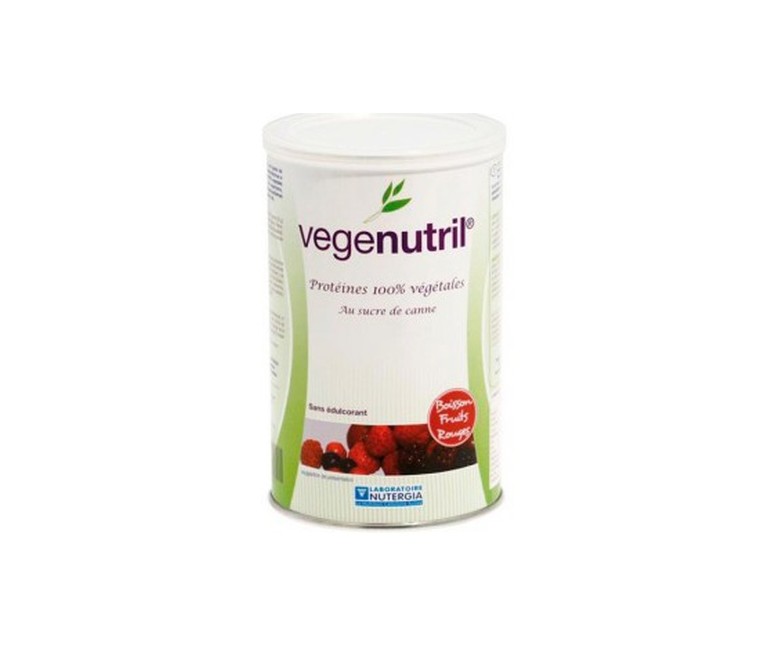 Vegenutril proteína vegetal frutas del bosque 300 g (Frutas) Nutergia
