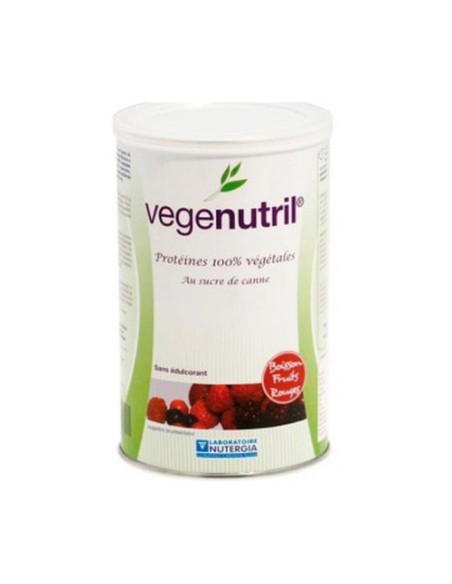 Vegenutril proteína vegetal frutas del bosque 300 g (Frutas) Nutergia