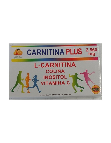 L-Carnitina Plus 20 ampollas Robis