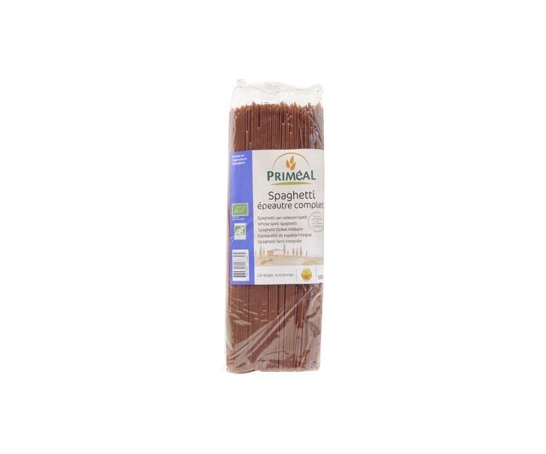 Espagueti de Espelta Integral 500 g Primeal