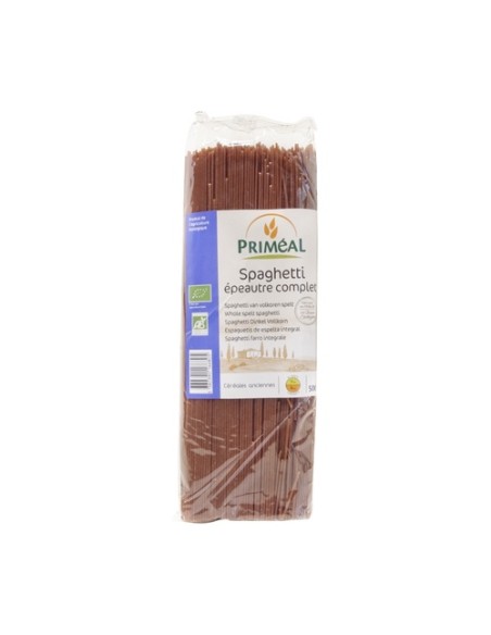 Espagueti de Espelta Integral 500 g Primeal