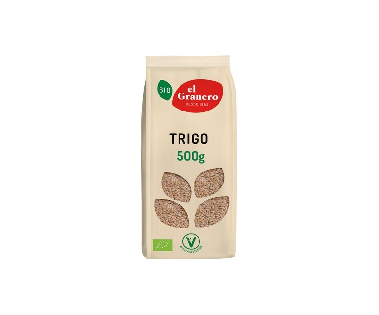 Trigo en grano 500 g El Granero Integral