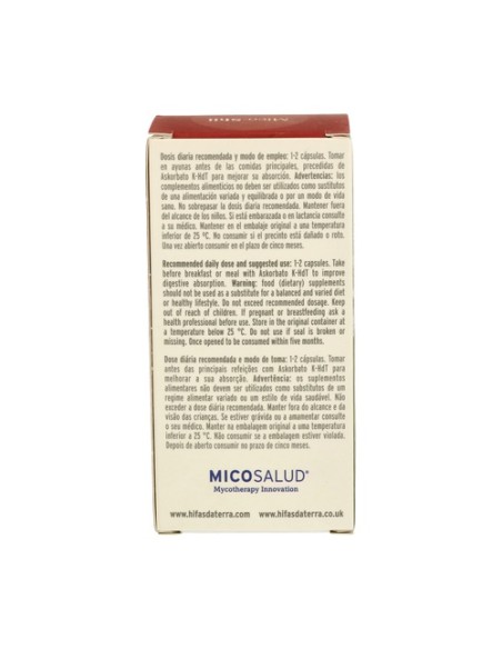 Mico-Shii 30 cápsulas de 620mg Hifas da terra