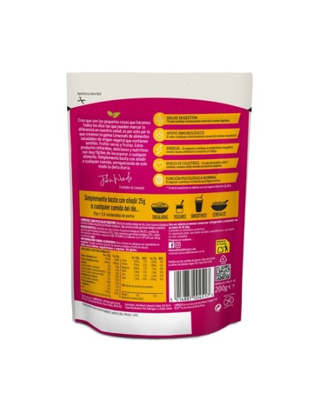 Chía Plus salud digestiva 200 g Linwoods