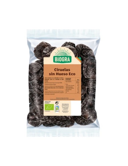 Ciruelas Claudias sin Hueso 230 g Biográ