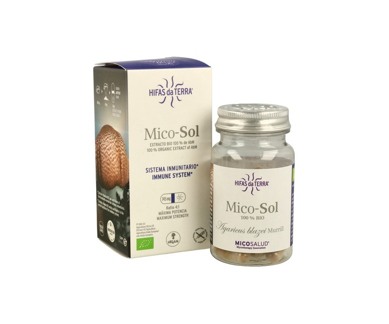 Mico-Sol 30 cápsulas de 745mg Hifas da terra