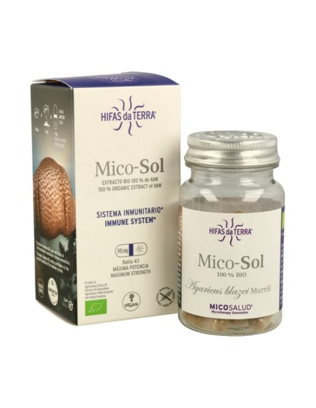 Mico-Sol 30 cápsulas de 745mg Hifas da terra