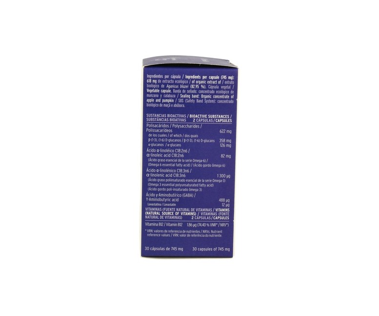 Mico-Sol 30 cápsulas de 745mg Hifas da terra