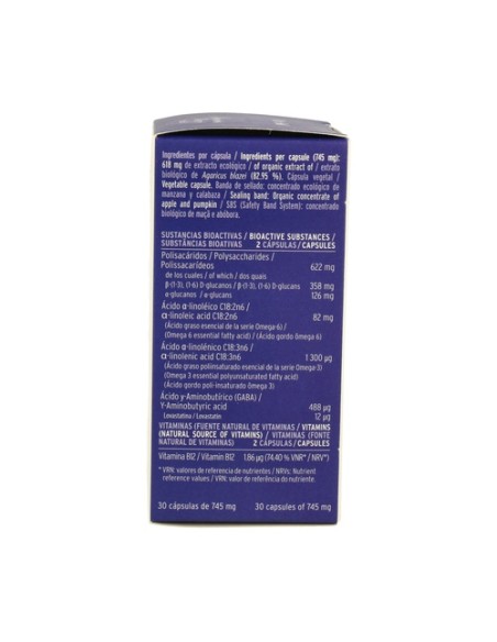 Mico-Sol 30 cápsulas de 745mg Hifas da terra