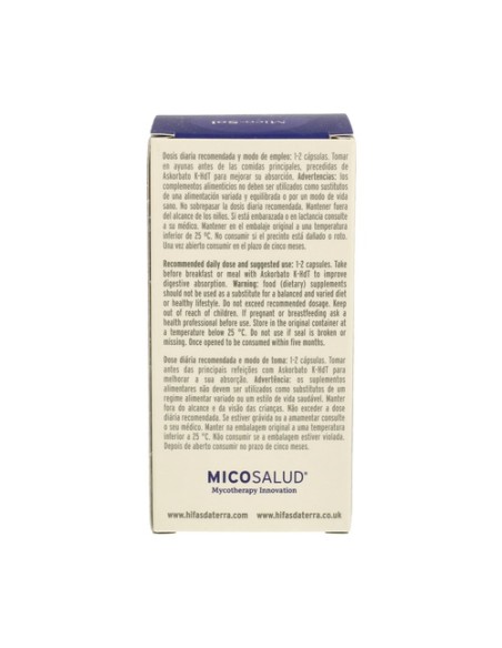Mico-Sol 30 cápsulas de 745mg Hifas da terra