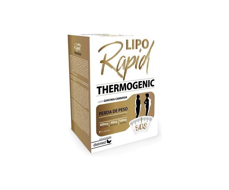 Liporapid thermogenic con garcinia cambogia 30 cápsulas Dietmed
