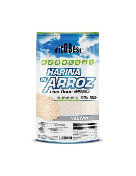 Harina de arroz neutra 1 kg de polvo (Neutro) VIT.O.BEST