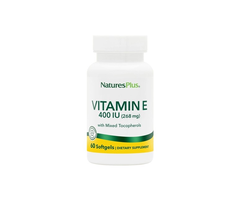 Vitamina E 400UI 60 perlas Natures Plus