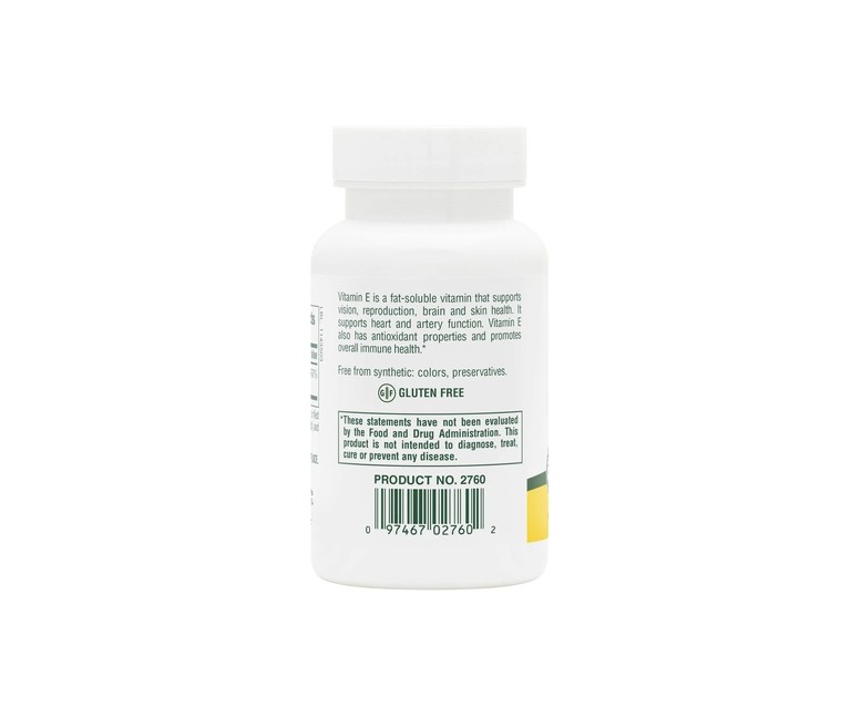 Vitamina E 400UI 60 perlas Natures Plus