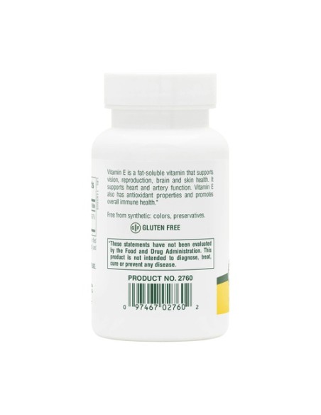 Vitamina E 400UI 60 perlas Natures Plus
