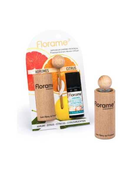 Difusor Provenzal + Aceite Esencial Cítrico 10 ml Florame