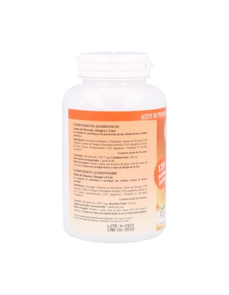Omega 3, 6, 9 120 perlas Plantapol