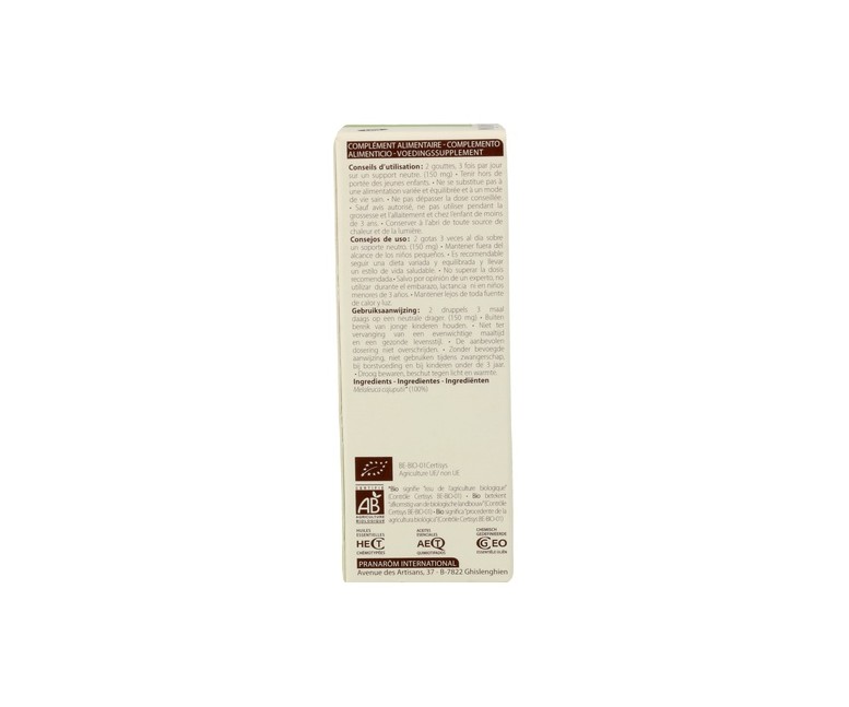 Aceite esencial de Cajeput 10 ml de aceite esencial Pranarom