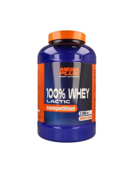 Whey 100% Láctic Compet (Sabor Chocolate Blanco) 2 kg (Chocolate) Mega plus