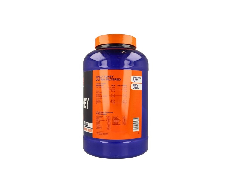 Whey 100% Láctic Compet (Sabor Chocolate Blanco) 2 kg (Chocolate) Mega plus