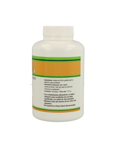 Lecitina 100 perlas de 1200mg Nutri-Force