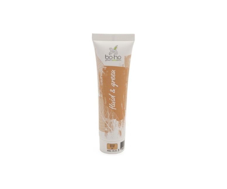 Base de Maquillaje Fluida 03 Beige Rosé 1 unidad de 30ml (Beige) Boho