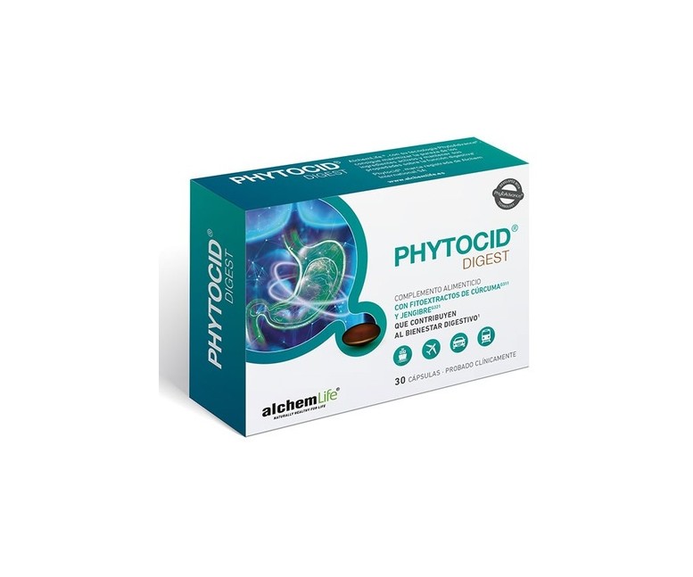 Phytocid digestión 30 cápsulas Alchemlife