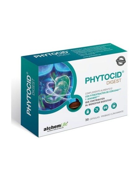 Phytocid digestión 30 cápsulas Alchemlife